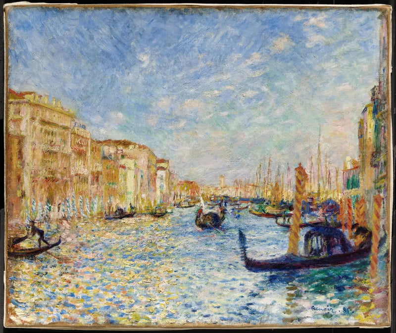 Grand Canal, Venice - Pierre-Auguste Renoir