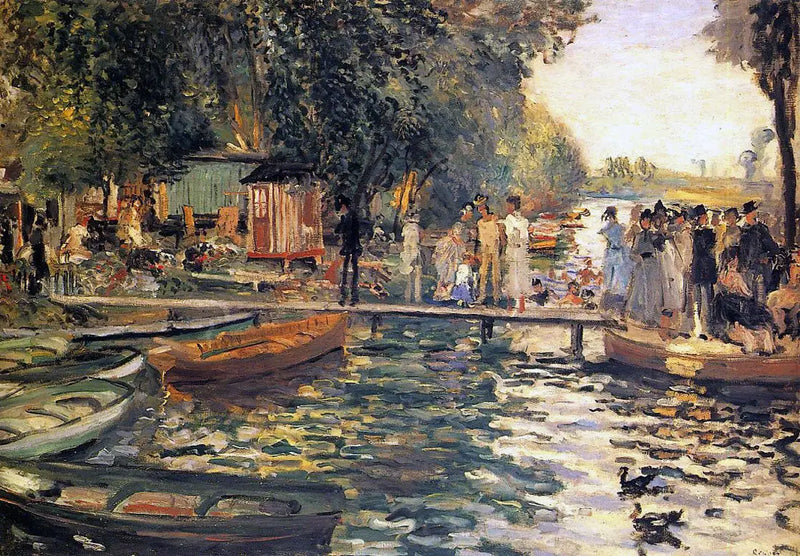 The Frog Pond - Pierre-Auguste Renoir