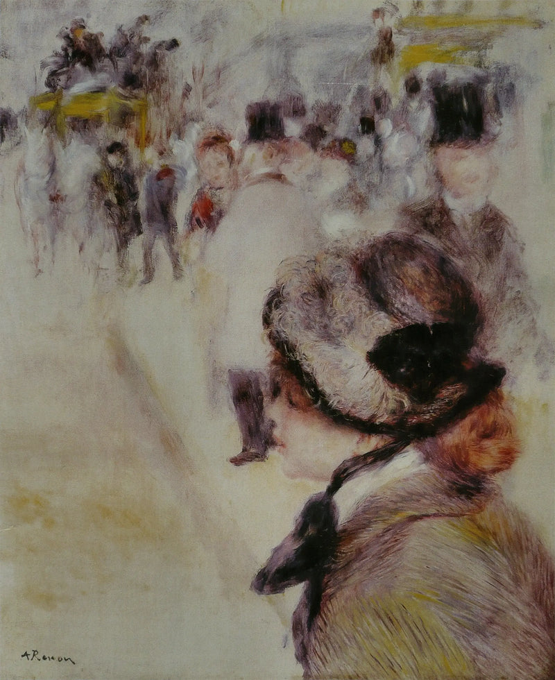 Place Clichy - Pierre-Auguste Renoir