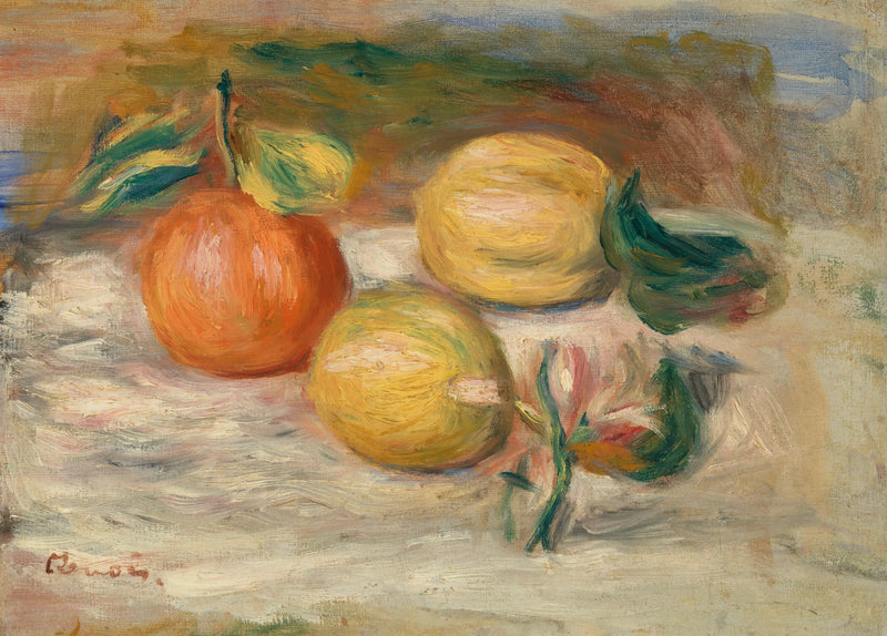 Lemons and Orange (Lemons and Orange) - Pierre-Auguste Renoir
