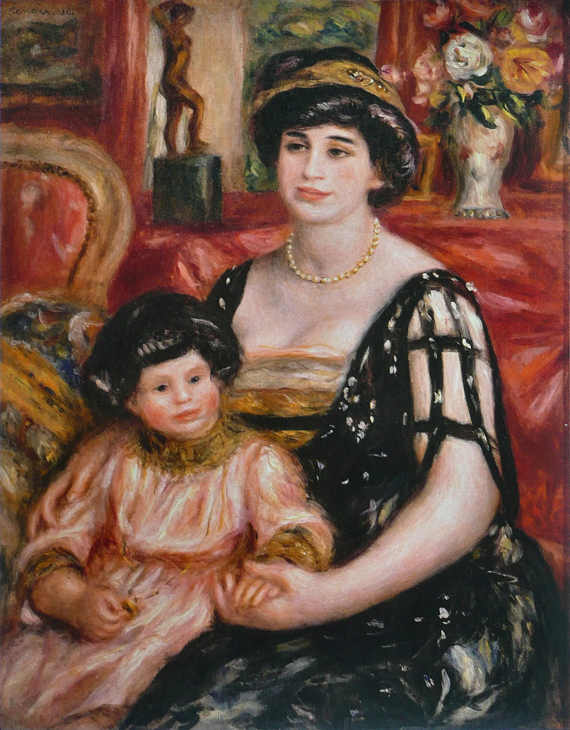 Madame Josse Bernheim-Jeune and Sons Henry - Pierre-Auguste Renoir