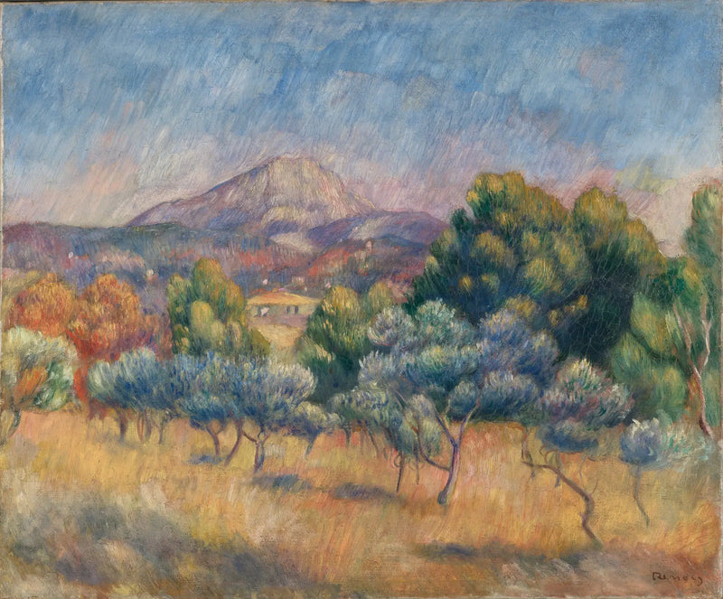 Mount Sainte-Victoire - Pierre-Auguste Renoir