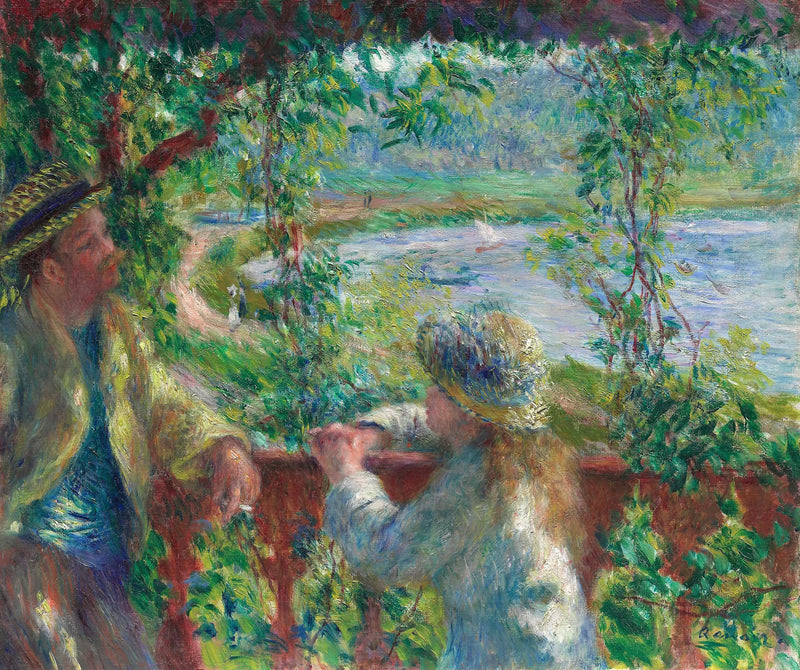 Near the Lake - Pierre-Auguste Renoir