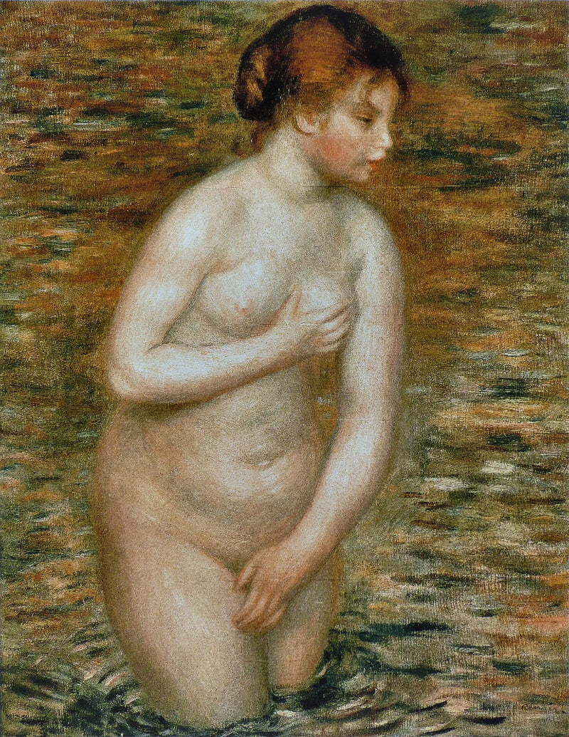 Nude in the Water - Pierre-Auguste Renoir