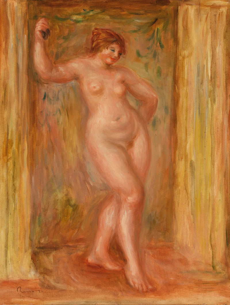 Nude with Castanets - Pierre-Auguste Renoir