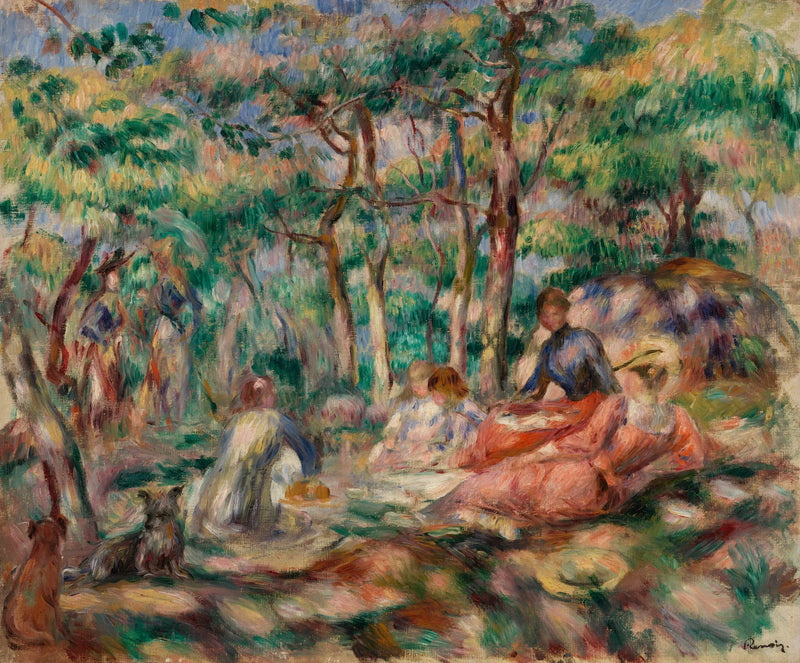 Picnic (Luncheon on the Grass) - Pierre-Auguste Renoir