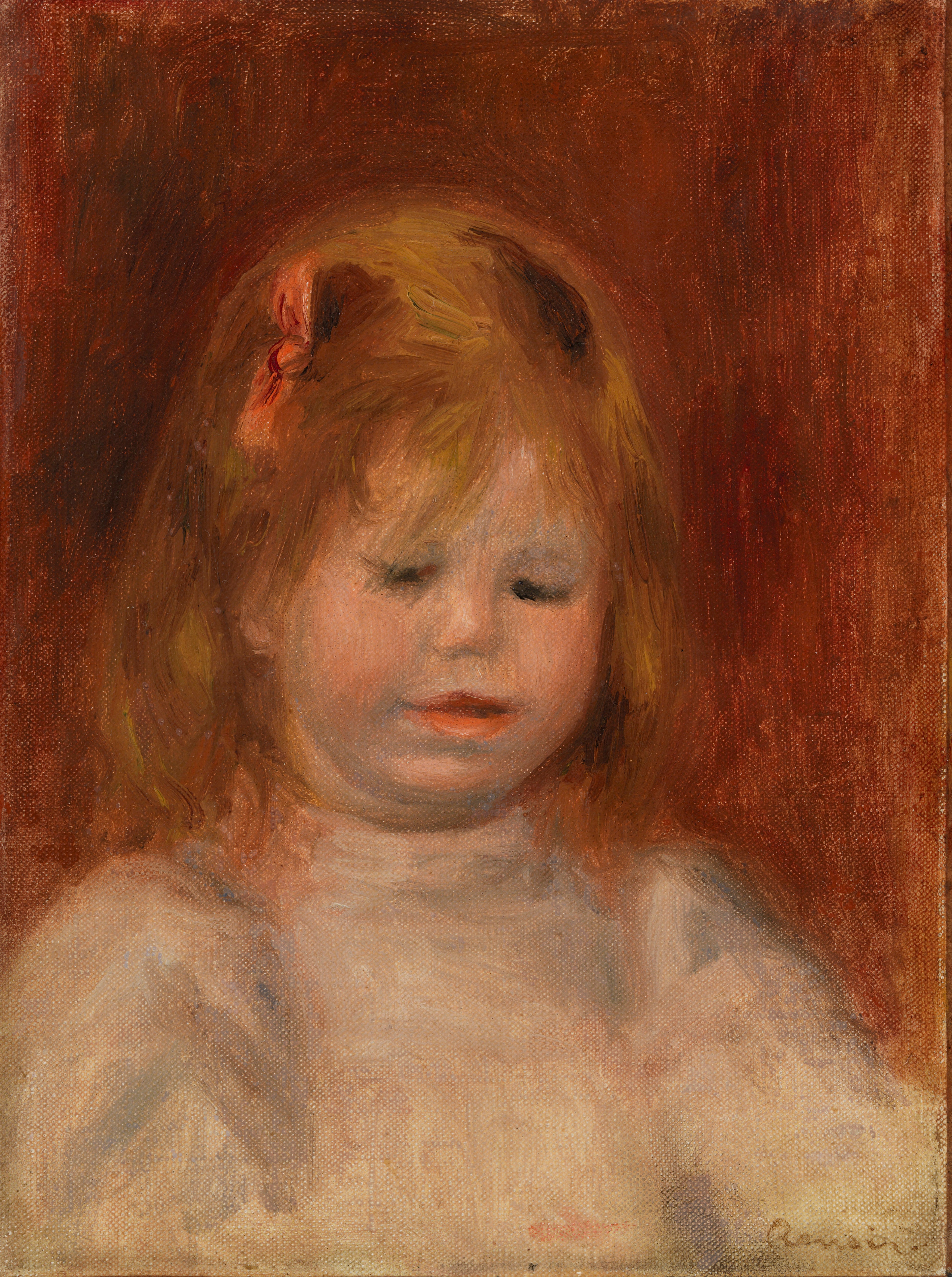 Reproduction du tableau « Portrait de Jean Renoir (Portrait de Jean Renoir) - Pierre-Auguste Renoir » par Alpha Reproduction en peinture à l’huile