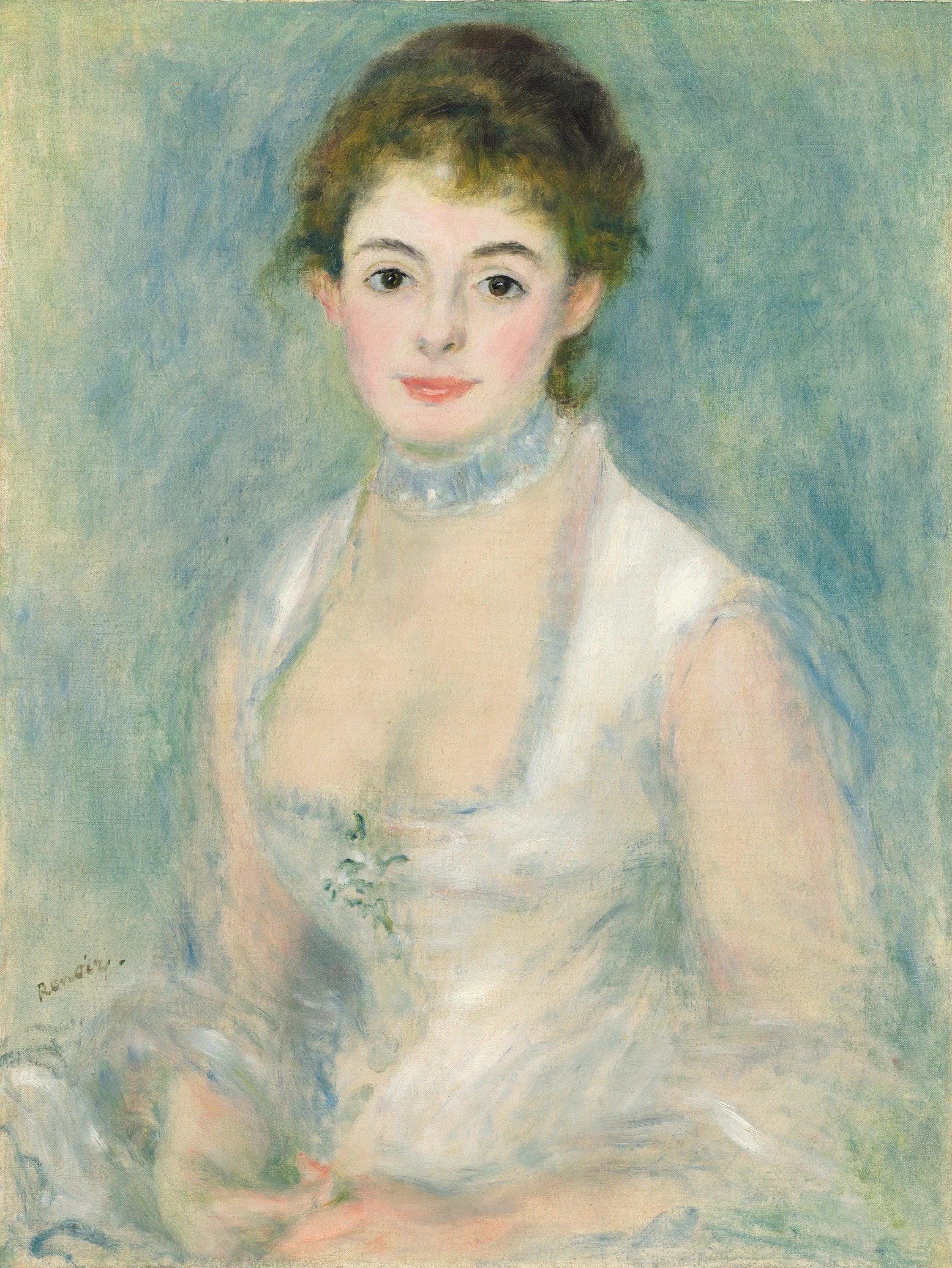 Reproduction du tableau « Madame Henriot - Pierre-Auguste Renoir » par Alpha Reproduction en peinture à l’huile
