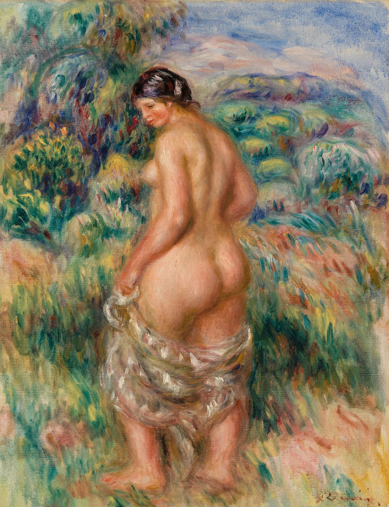 Standing Bather - Pierre-Auguste Renoir