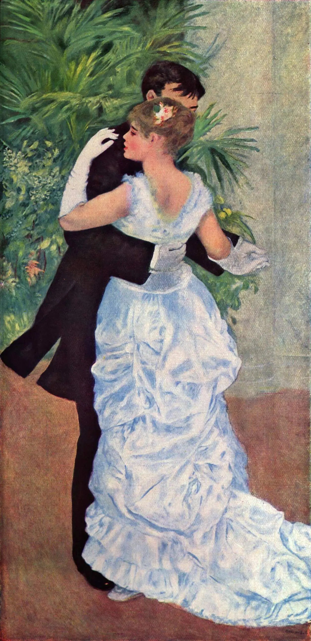 Reproduction du tableau « Danse à la ville - Pierre-Auguste Renoir » par Alpha Reproduction en peinture à l’huile