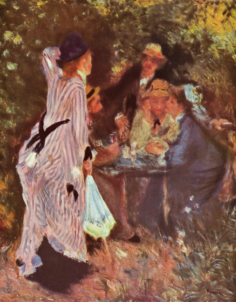 In the Garden - Pierre-Auguste Renoir