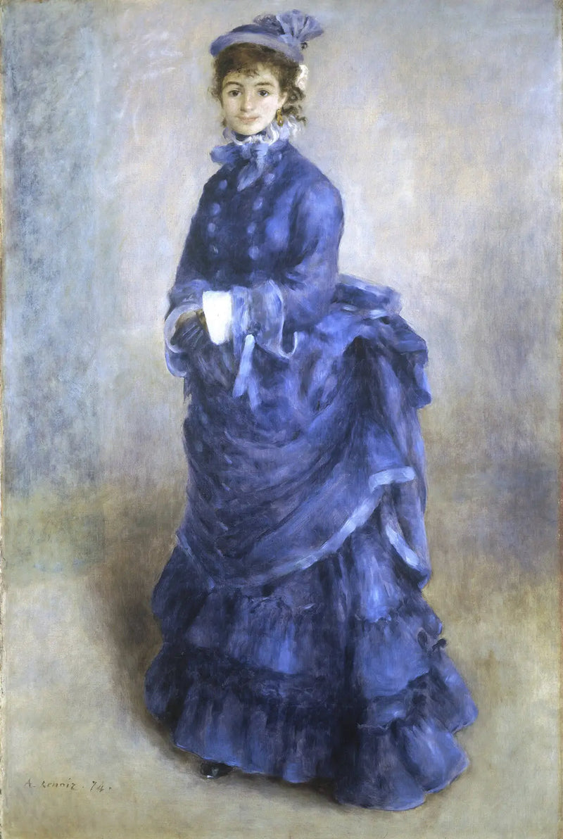 The Parisian Woman - Pierre-Auguste Renoir