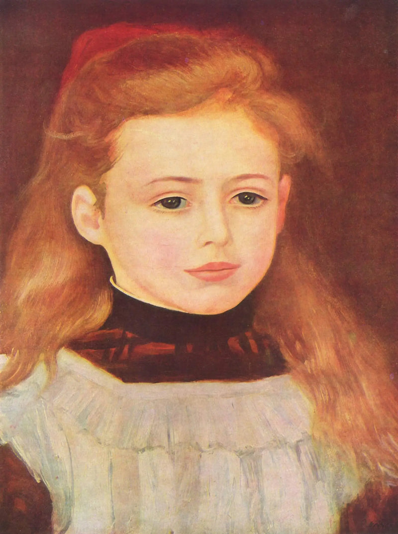 Portrait of Lucie Bérard - Pierre-Auguste Renoir
