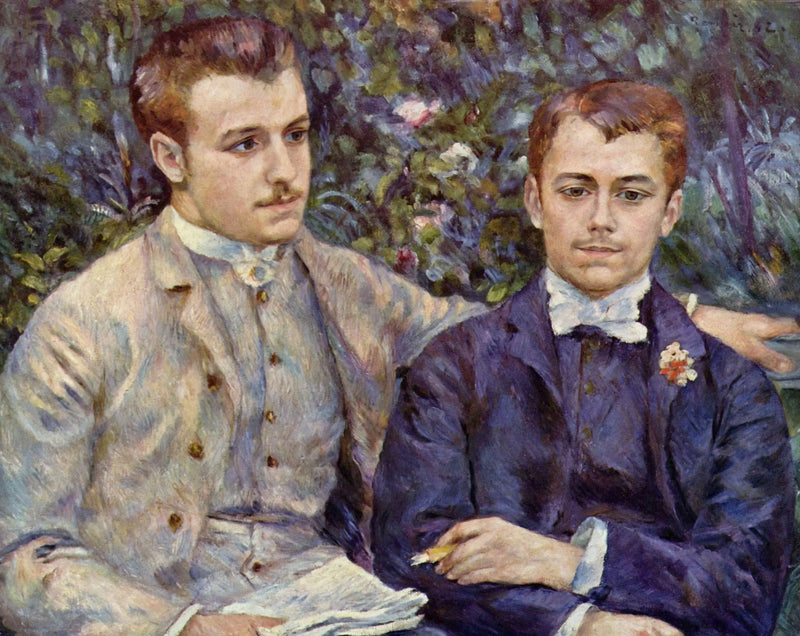 Charles and Georges Durand-Ruel - Pierre-Auguste Renoir