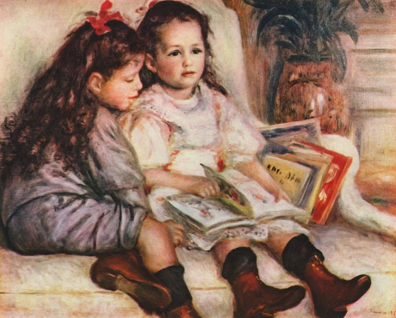 The Children of Martial Caillebotte - Pierre-Auguste Renoir
