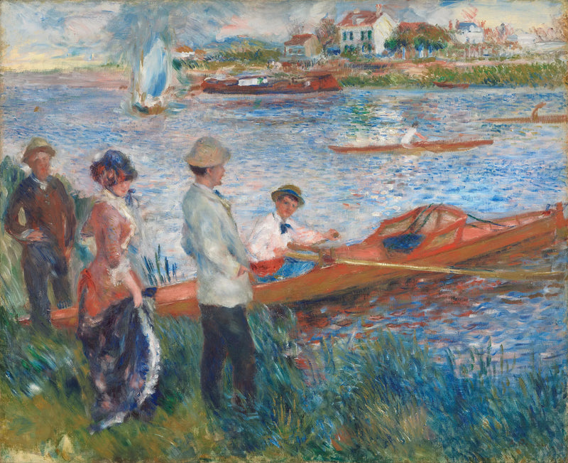 Boaters at Chatou - Pierre-Auguste Renoir