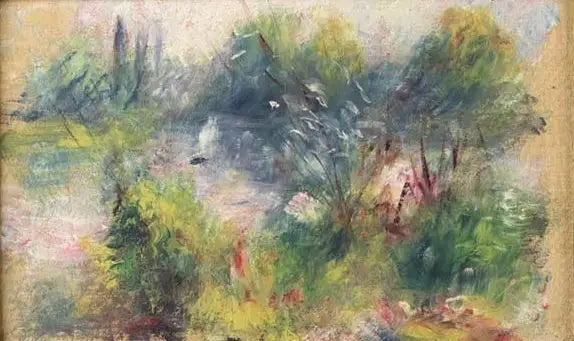 Landscapes of the Banks of the Seine - Pierre-Auguste Renoir