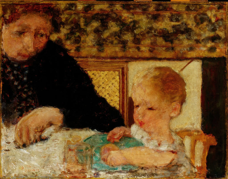 Grandmother with a Child - Pierre Bonnard
