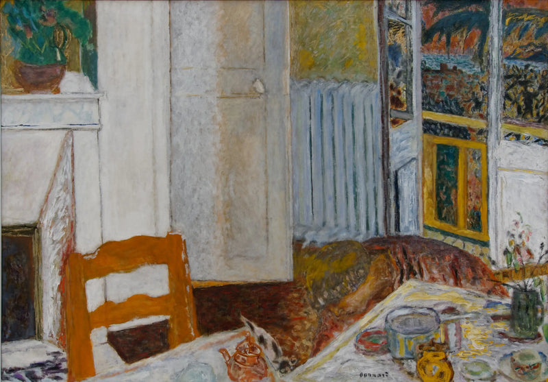 White Interior - Pierre Bonnard