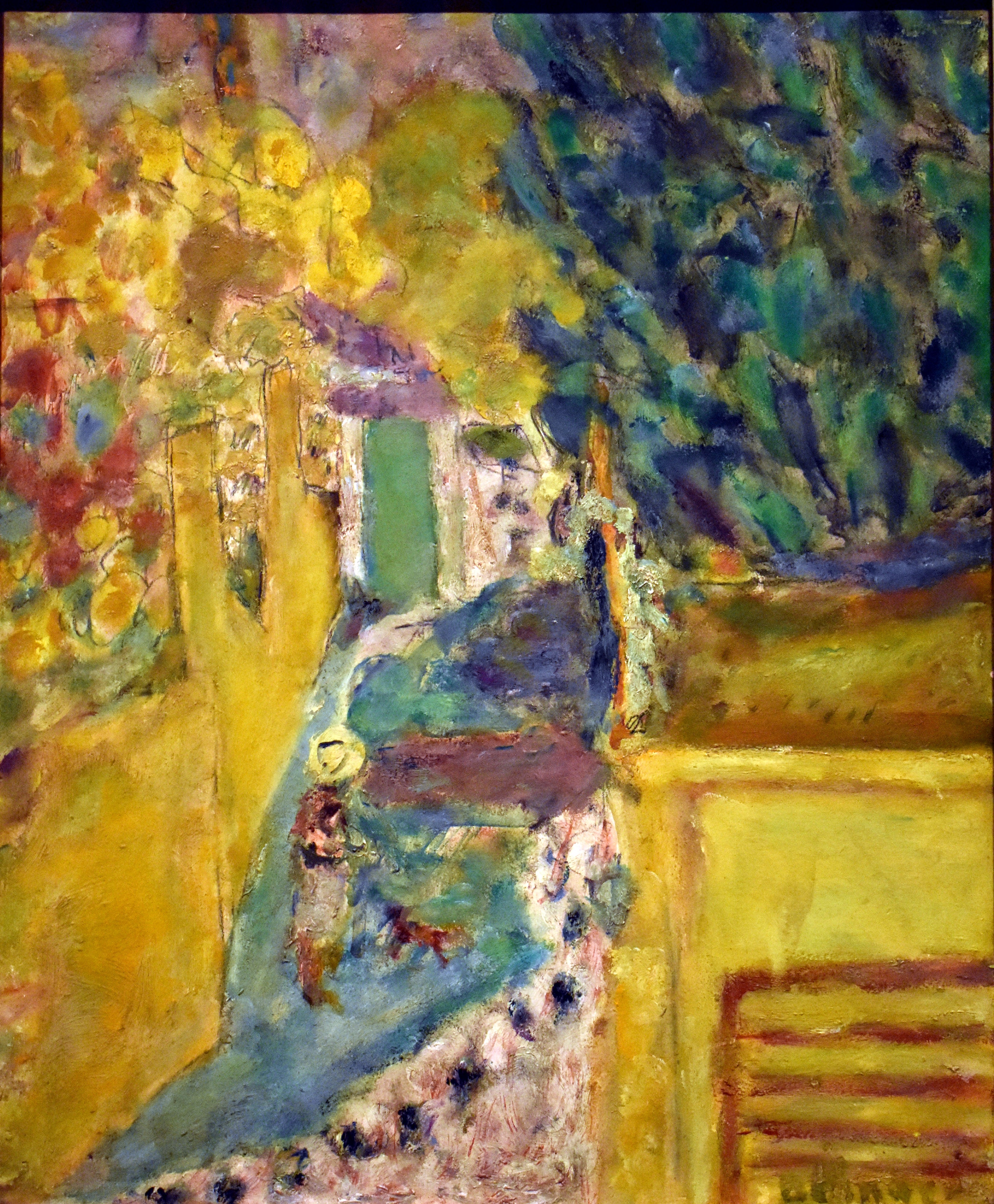 Reproduction du tableau « L'Escalier du Cannet - Pierre Bonnard » par Alpha Reproduction en peinture à l’huile