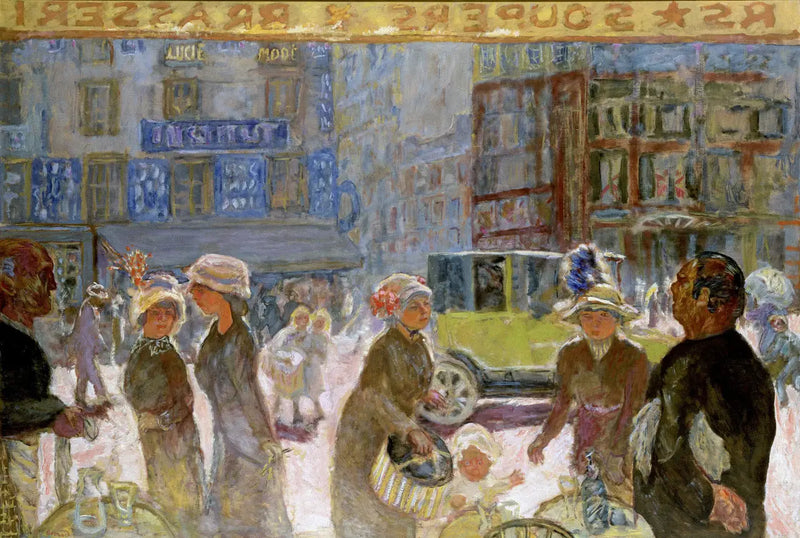 Clichy Square - Pierre Bonnard