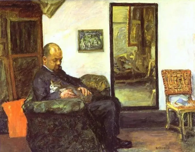 Portrait of Ambroise Vollard - Pierre Bonnard