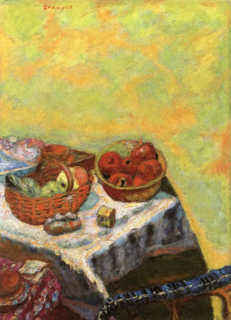 Fruit Basket in the Sun - Pierre Bonnard