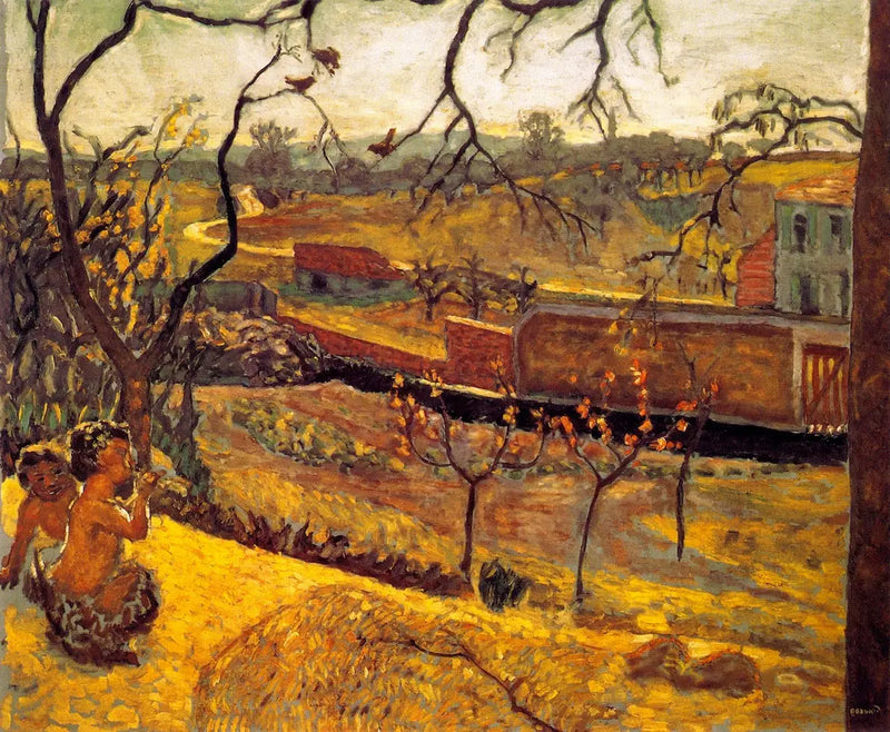Beginning of Spring. Little Fauns - Pierre Bonnard