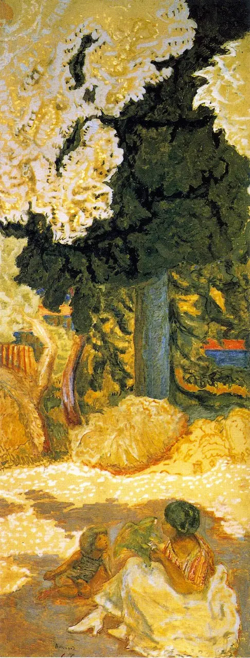 Mediterranean. Triptych (right panel) - Pierre Bonnard