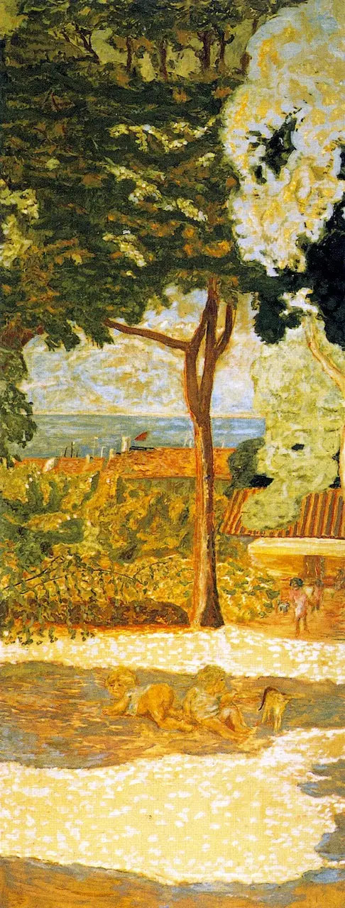 The Mediterranean. Triptych (central panel) - Pierre Bonnard