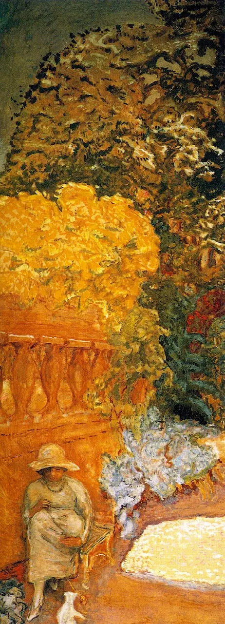 Mediterranean. Triptych (left panel) - Pierre Bonnard
