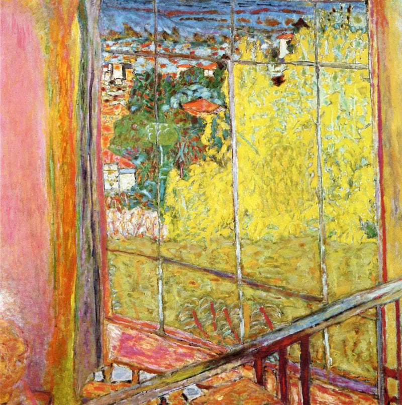 The Studio with Mimosa - Pierre Bonnard