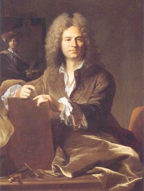 Portrait de Pierre Drevet - Hyacinthe Rigaud