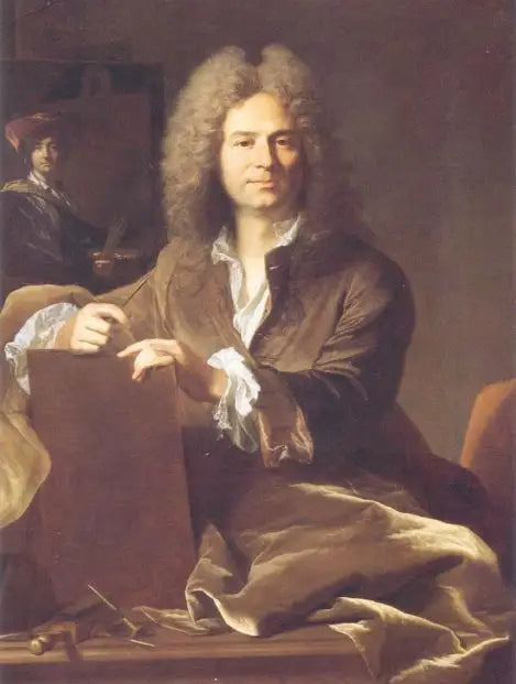 Portrait of Pierre Drevet - Hyacinthe Rigaud