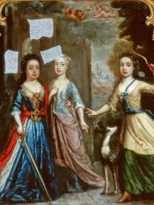 Portrait of Three Children - Pierre Mignard