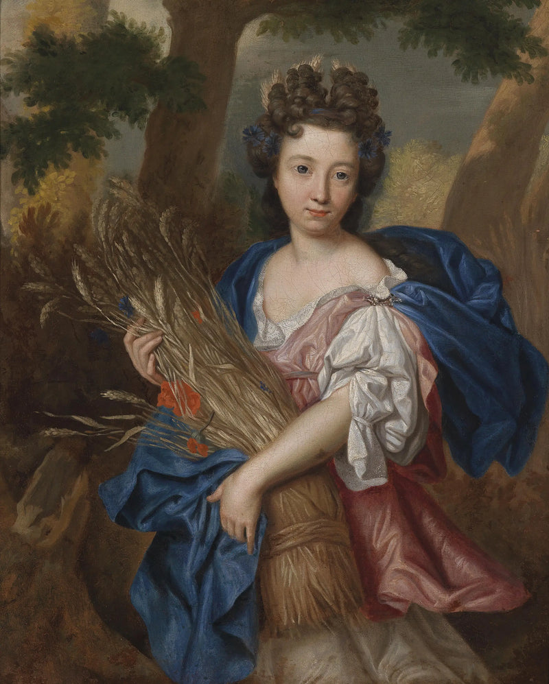 Portrait of a Young Woman as Ceres - Pierre Mignard