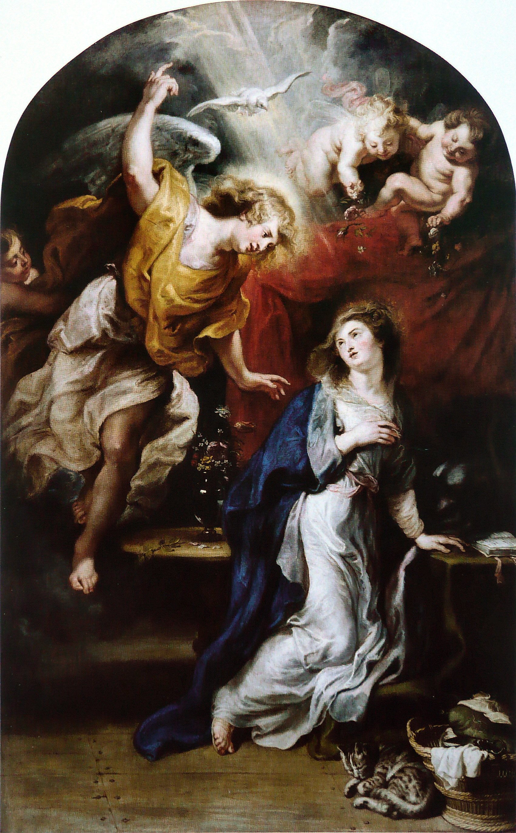 The Annunciation - Peter Paul Rubens