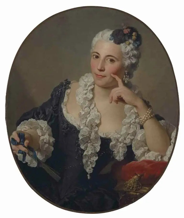 Portrait of Anne-Marie Zina Durant de Lironcourt - Pierre Subleyras