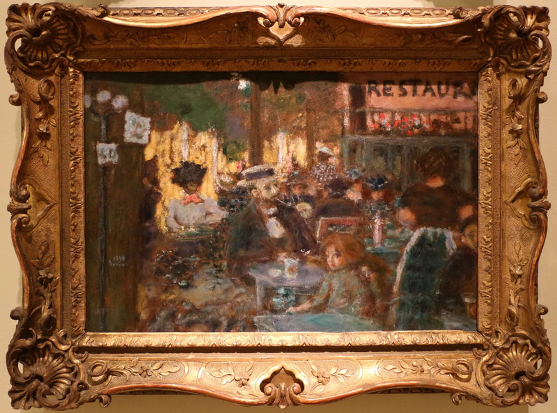 Café Terrace - Pierre Bonnard