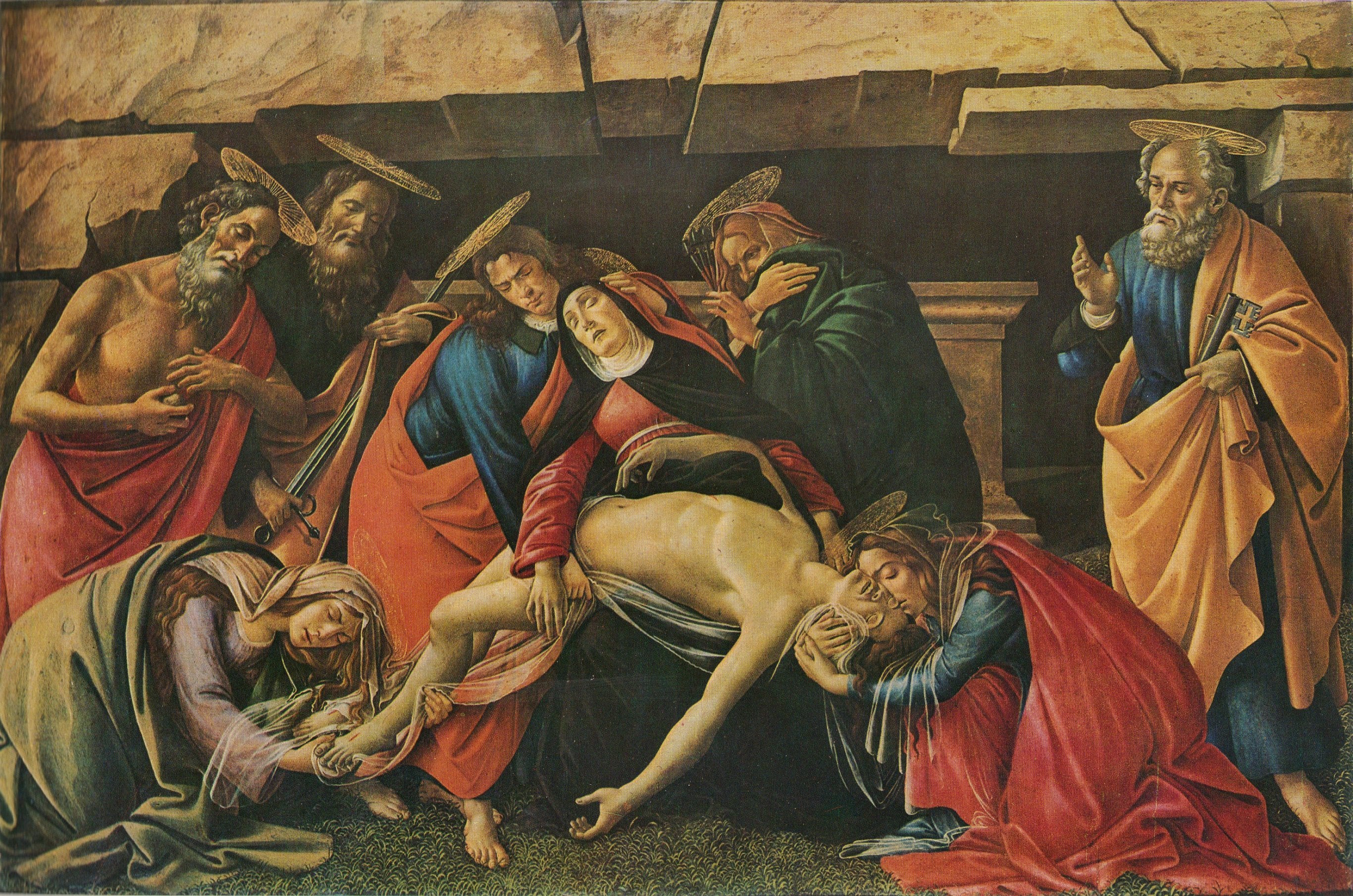 The Lamentation over the Dead Christ - Sandro Botticelli