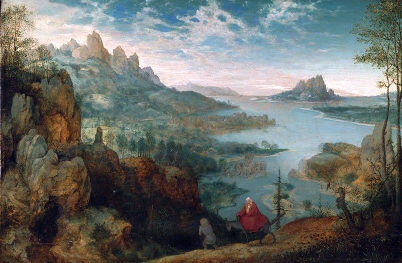 The Flight into Egypt - Pieter Brueghel the Elder