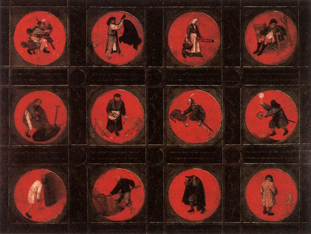 Twelve Flemish Proverbs - Pieter Brueghel the Elder