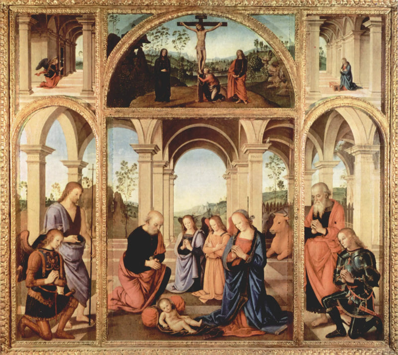 Albani Torlonia Polyptych - Pietro Perugino
