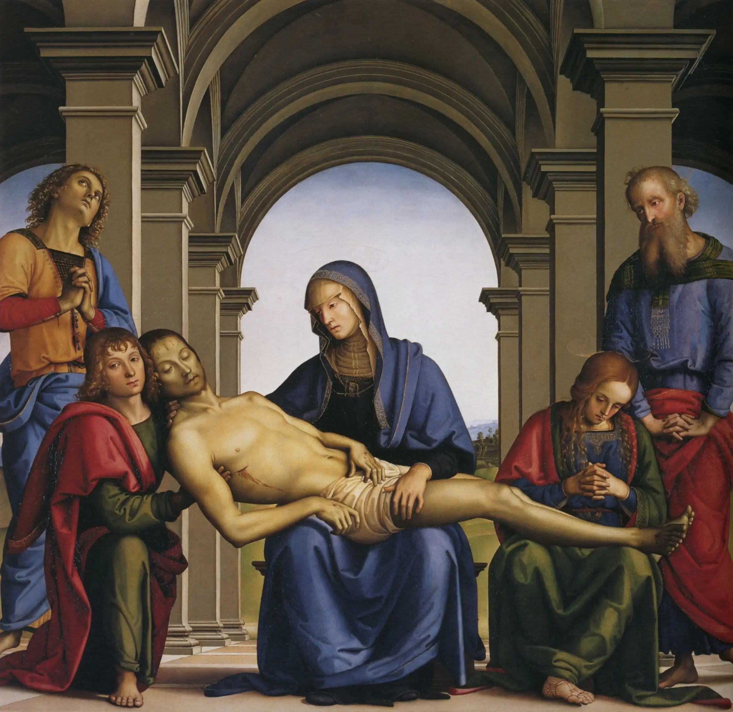 La Pietà - Pietro Perugino - Alpha Reproduction