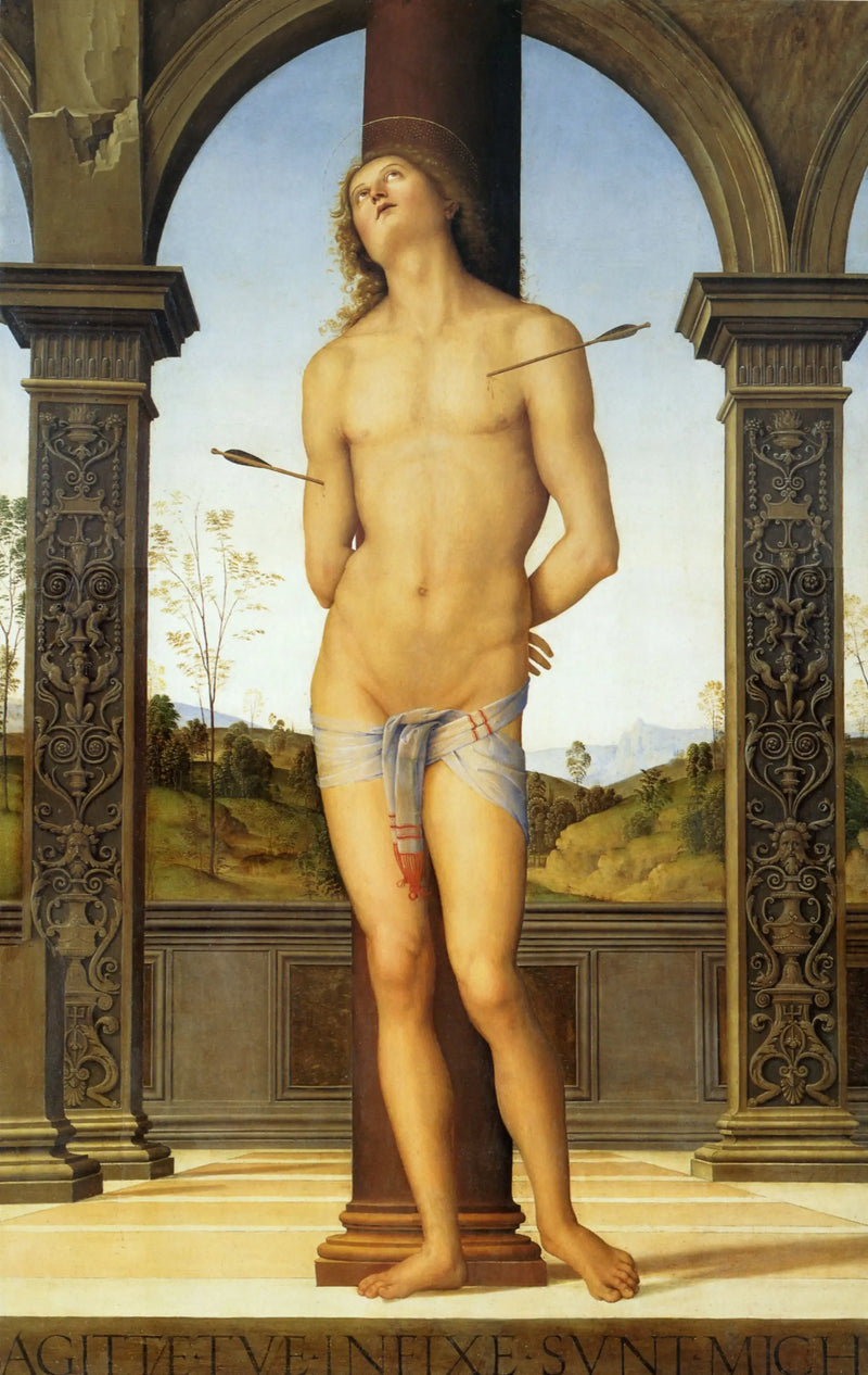 Saint Sebastian - Pietro Perugino