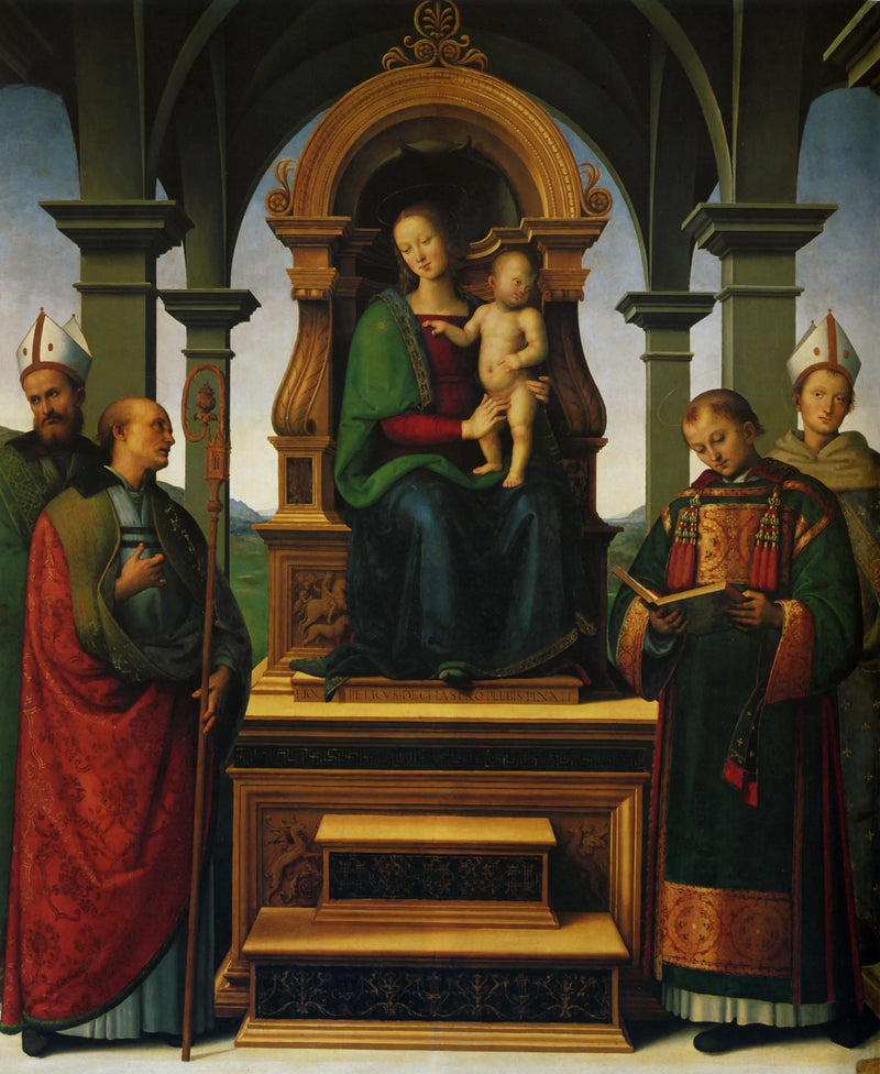 Decemvirs' Table - Pietro Perugino