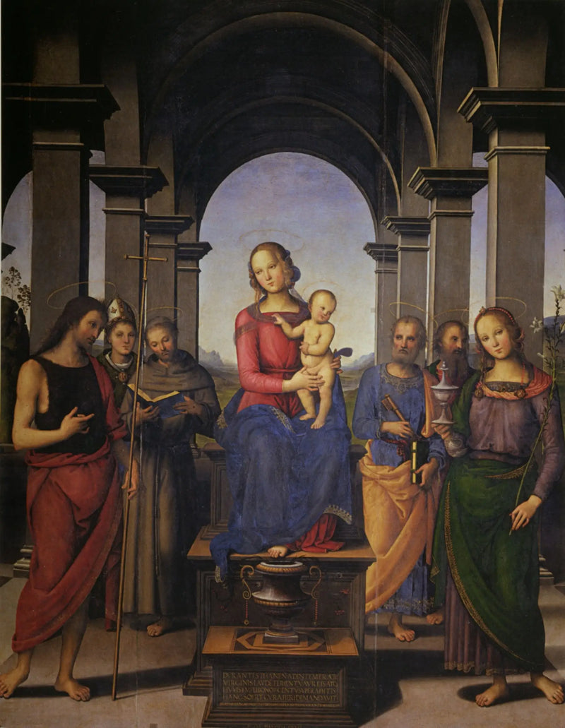 Fano Altarpiece - Pietro Perugino
