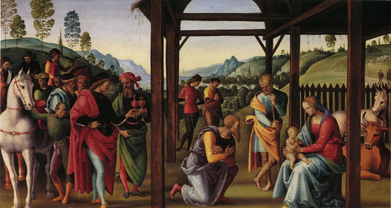 The Adoration of the Magi - Pietro Perugino