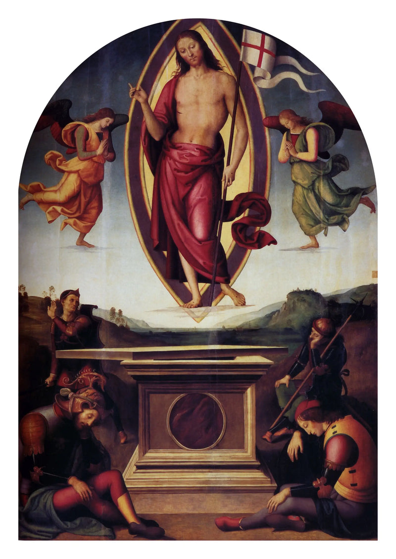 The Resurrection of San Francesco al Prato - Pietro Perugino