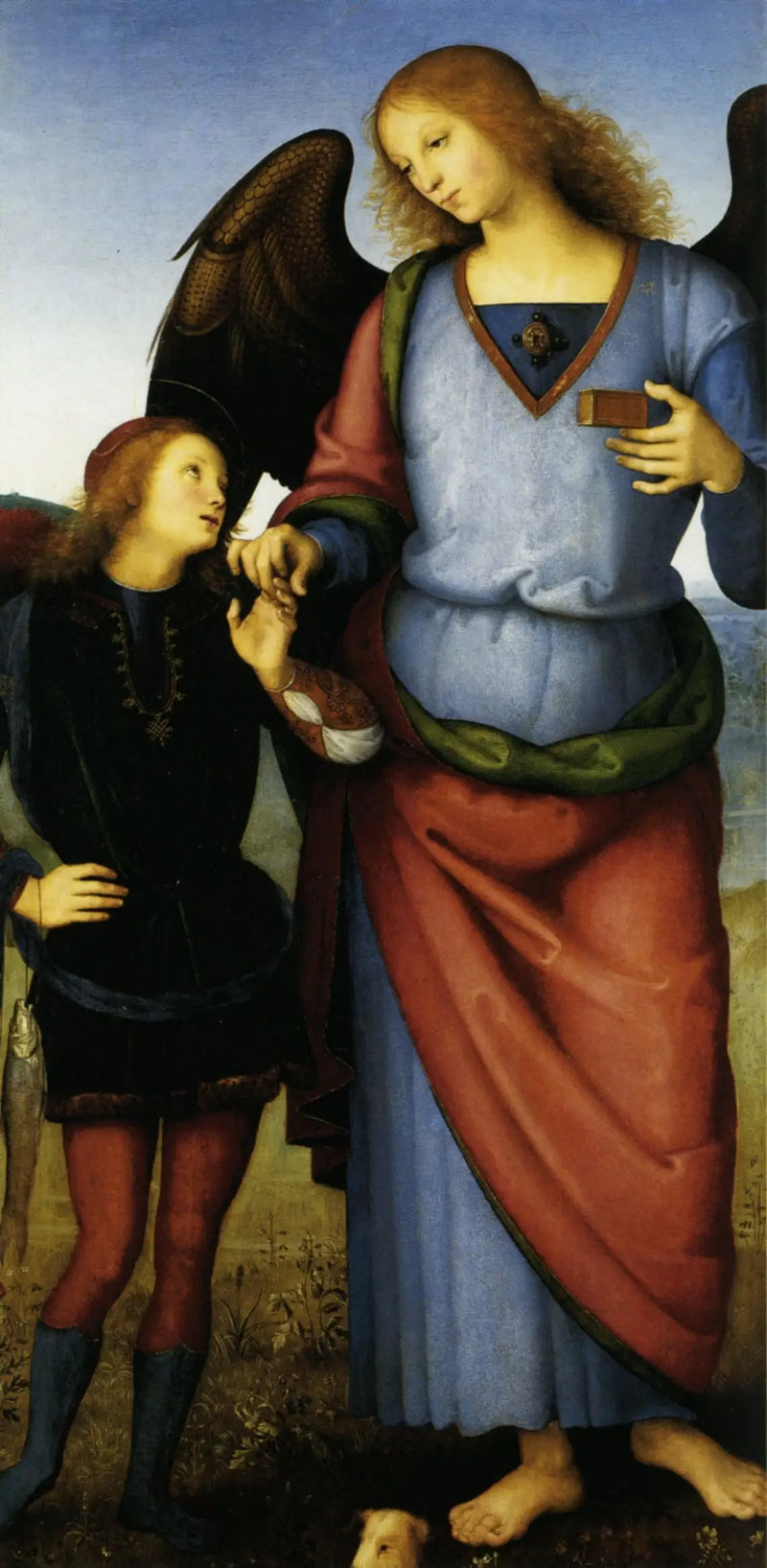 The Archangel Raphael and Tobias - Pietro Perugino